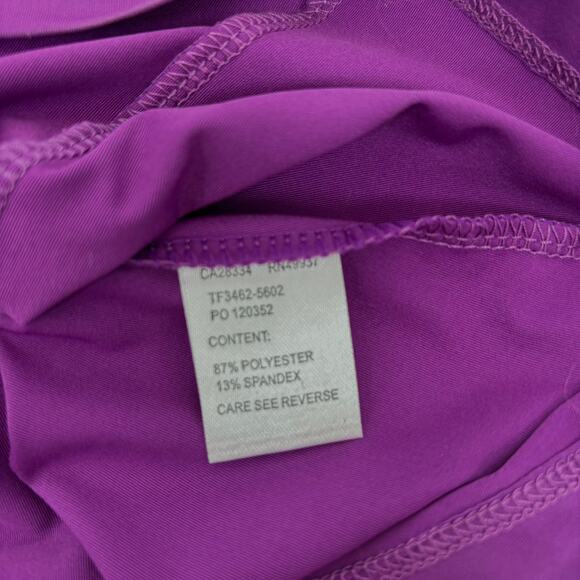 NEW Tail Tank Top Built in Bra Racerback M Tennis Pickleball Golf Purple - Picture 6 of 7